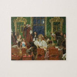Das Leben von Buckingham, 1853-55 (Öl auf Puzzle