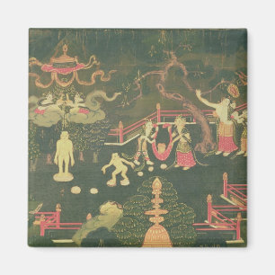 Das Leben von Buddha Shakyamuni Magnet