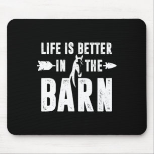Das Leben von Pferden, die Lover spenden, ist bess Mousepad