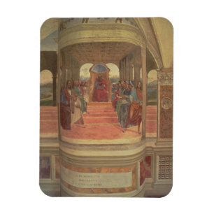 Das Leben von St. Benedict (Fresko) (Detail) Magnet