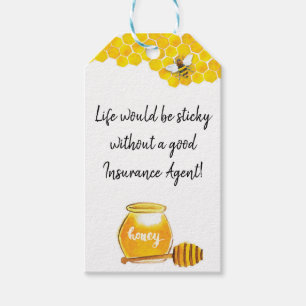 Das Leben wäre ein klebriger Agent für Versicherun Geschenkanhänger