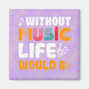 Das Leben wäre flach Magnet