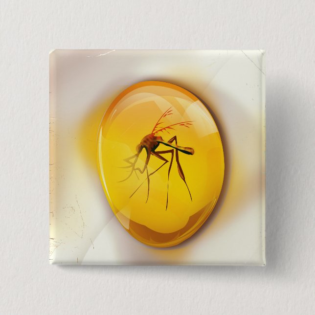 Das Leben wird einen Weg finden Button (Vorderseite)