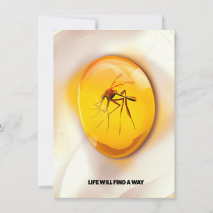 Das Leben wird einen Weg finden Einladung