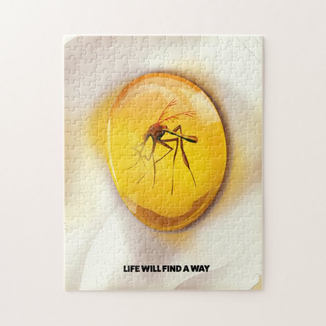 Das Leben wird einen Weg finden Puzzle (Vertikal)