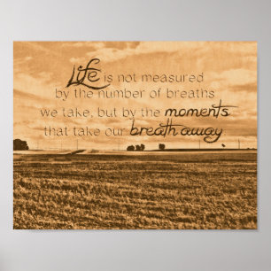 Das Leben wird nicht gemessen Poster