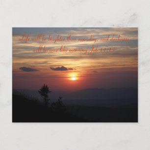 "Das Leben wird.."  -Postkarte Postkarte