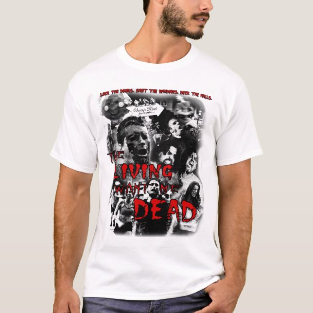 "Das Leben wollen mich Tot-" grundlegender T - T-Shirt (Vorderseite)