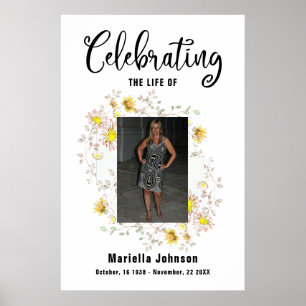 Das lebensfrohe Poster feiern