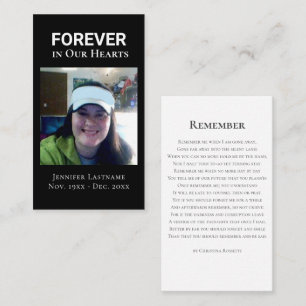 Das Lebensgefühl eines Fotos Visitenkarte