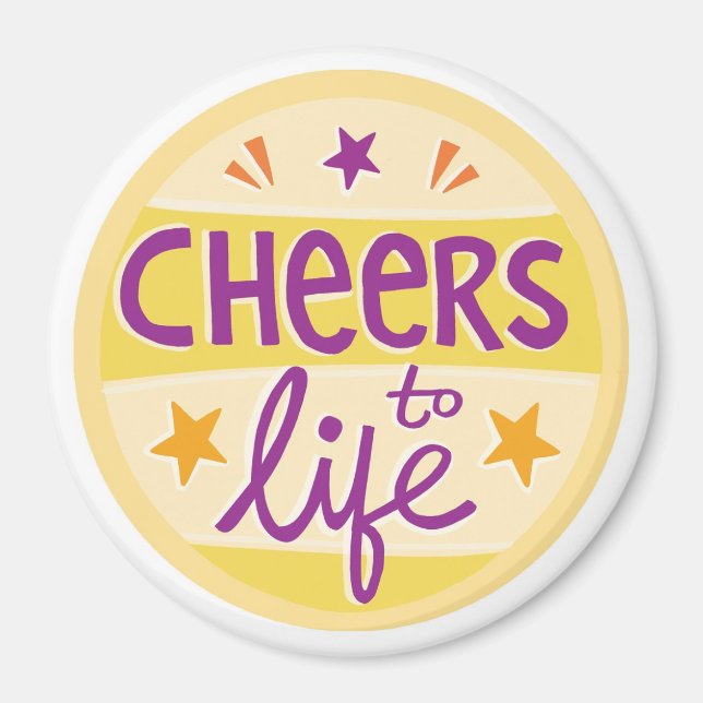 Das Lebensmagnet Magnet (Vorne)