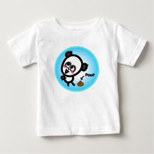 Das lebhafte Baby - PandaPoop. T-shirt