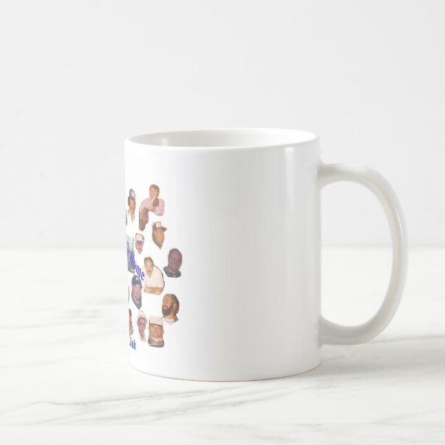 Das Legands der glücklichen Zuhause-Tasse Kaffeetasse (Rechts)