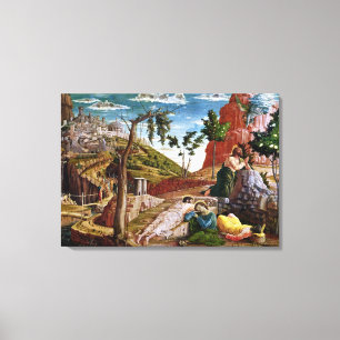 Das Leid im Garten Leinwanddruck