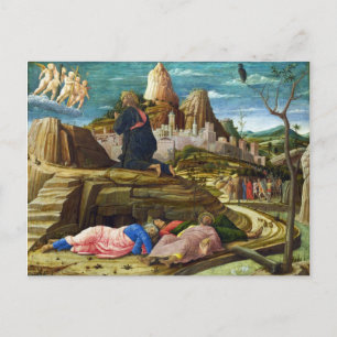 Das Leiden im Garten von Andrea Mantegna Postkarte