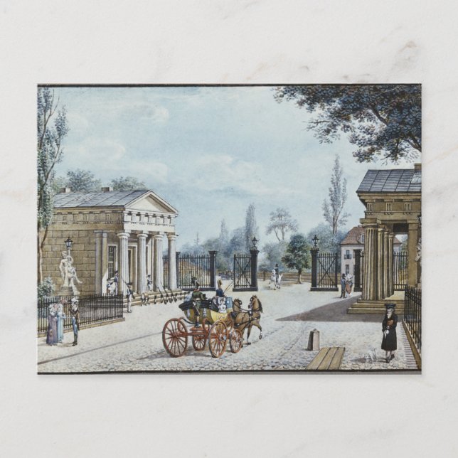 Das Leipziger Tor, Berlin Postkarte (Vorderseite)