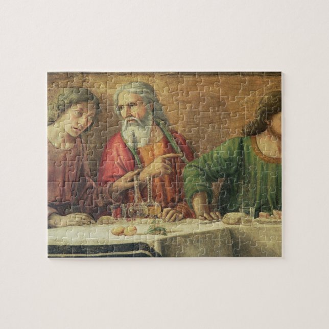 Das letzte Abendessen, 1480 (Fresko) (Detail von Puzzle (Horizontal)