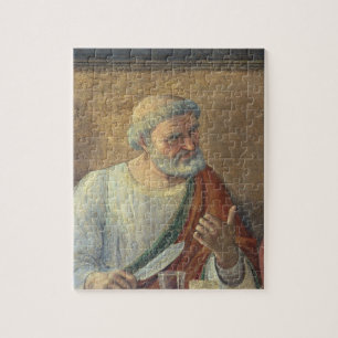 Das letzte Abendessen, 1480 (Fresko) (Detail von Puzzle