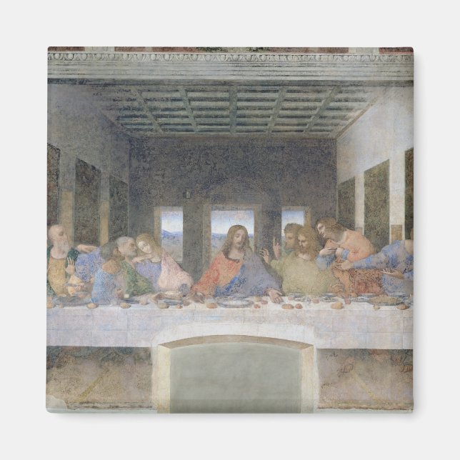 Das letzte Abendessen, 1495-1997 2 Magnet (Vorne)
