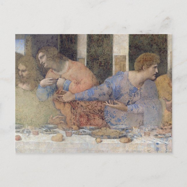 Das letzte Abendessen, 1495-1997 2 Postkarte (Vorderseite)