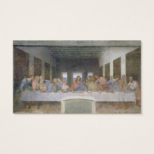 Das letzte Abendessen, 1495-97 (Fresko) (Rückseite)