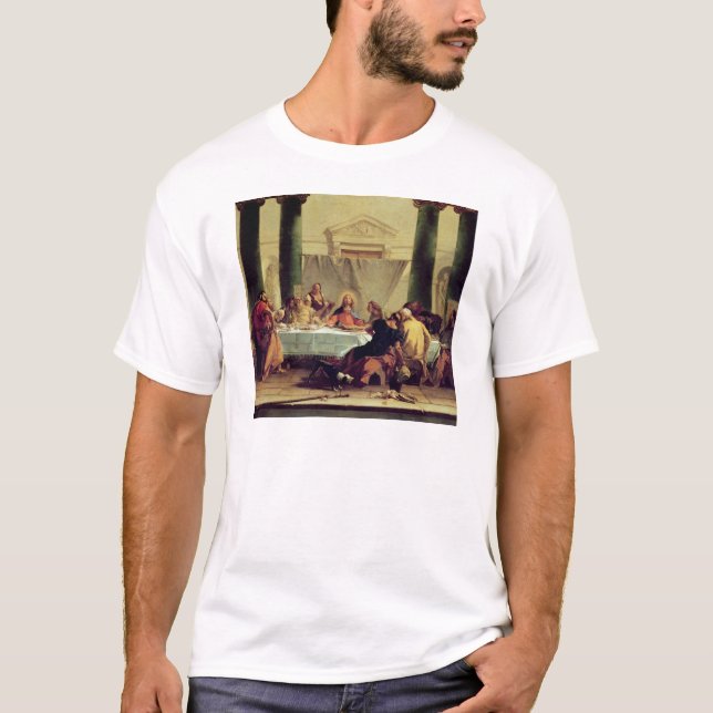 Das letzte Abendessen, 1745-50 T-Shirt (Vorderseite)