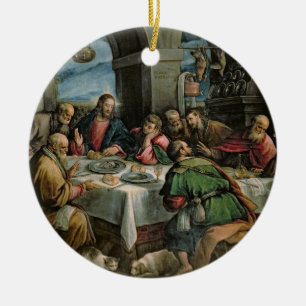 Das letzte Abendessen 3 Keramik Ornament