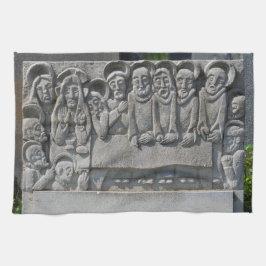 Das letzte Abendessen am Gravestone Handtuch