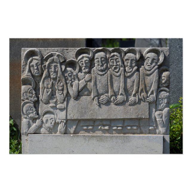 Das letzte Abendessen am Gravestone Poster (Vorderseite)
