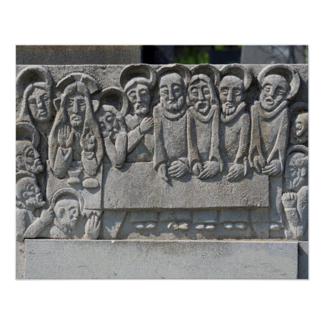 Das letzte Abendessen am Gravestone Poster (Vorderseite)