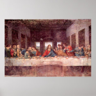 Das letzte Abendessen durch Leonardo da Vinci, Poster