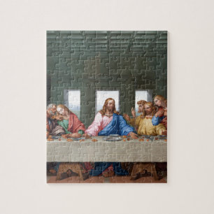 Das letzte Abendessen durch Leonardo da Vinci Puzzle