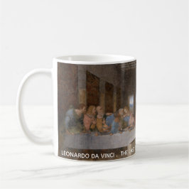 Das letzte Abendessen Leonardo Da Vinci Postkarte Kaffeetasse