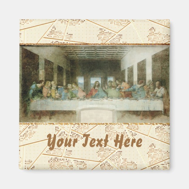 Das letzte Abendessen Magnet (Vorne)