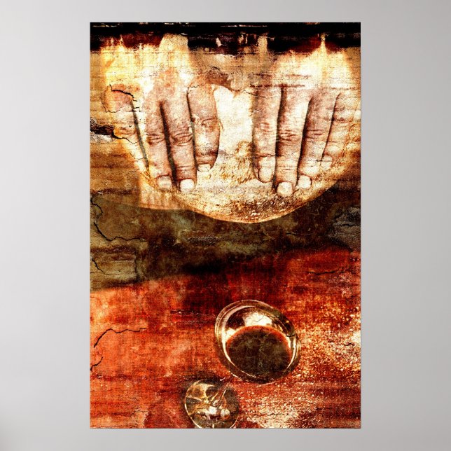 das letzte Abendessen Poster (Vorne)