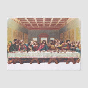 Das letzte Abendessen Seidenpapier