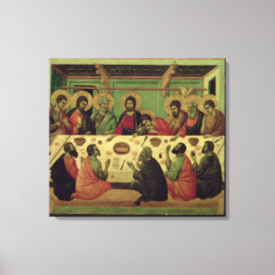 Das letzte Abendessen, vom LeidenschaftAltarpiece Leinwanddruck