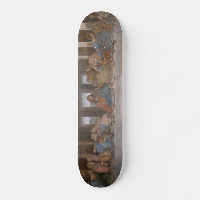Das letzte Abendessen von Leonardo da Vinci Skateboard (Vorderseite)