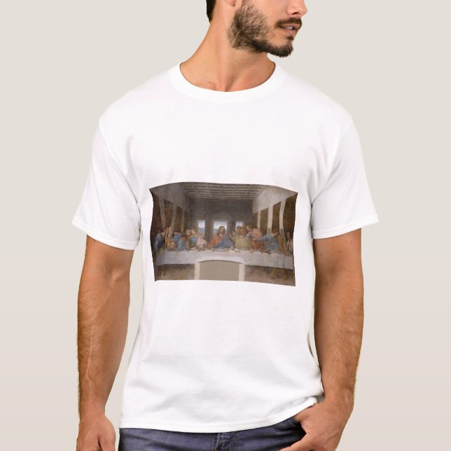 Das letzte Abendessen von Leonardo Da Vinci T-Shirt (Vorderseite)