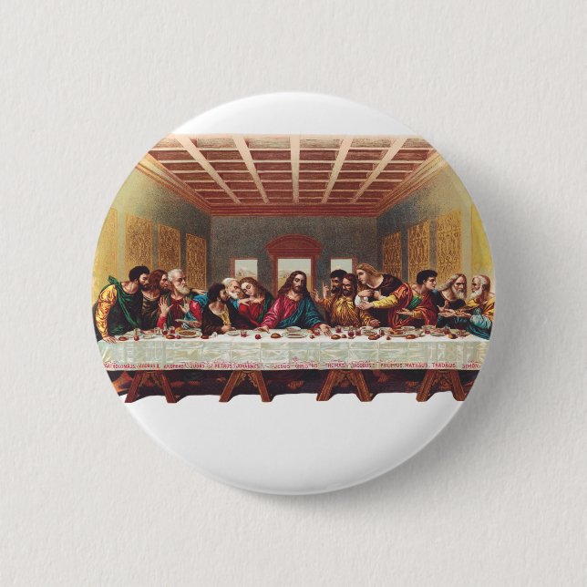 Das letzte Abendmahl Button (Vorderseite)