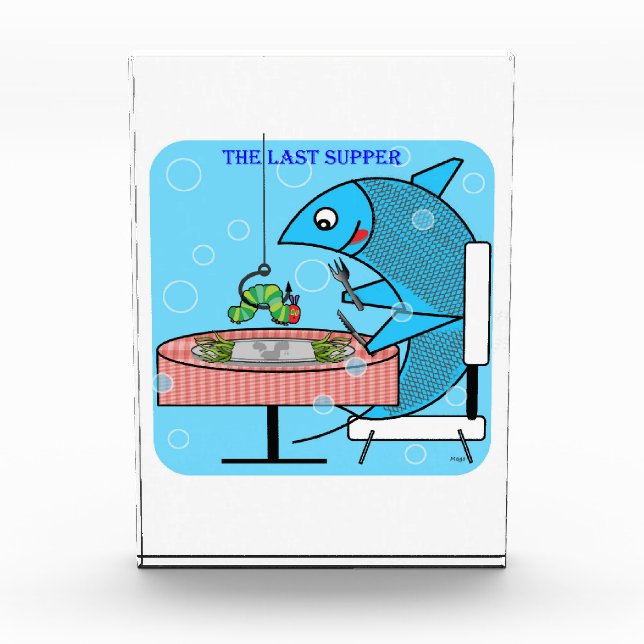 DAS LETZTE ABENDMAHL DER FISCHE FOTOBLOCK (Vorderseite)