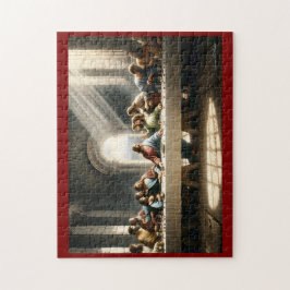 Das letzte Abendmahl, Jesus und Apostel, religiöse Puzzle