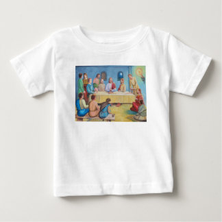 Das letzte Abendmahl: Jesus und die Jünger Baby T-shirt