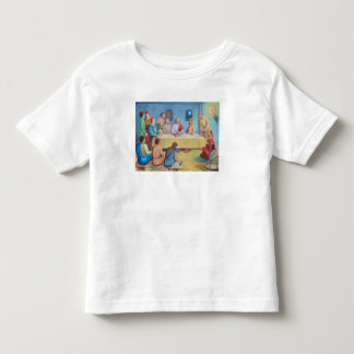 Das letzte Abendmahl: Jesus und die Jünger Kleinkind T-shirt