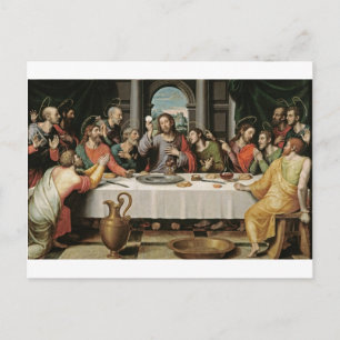 Das letzte Abendmahl Postkarte