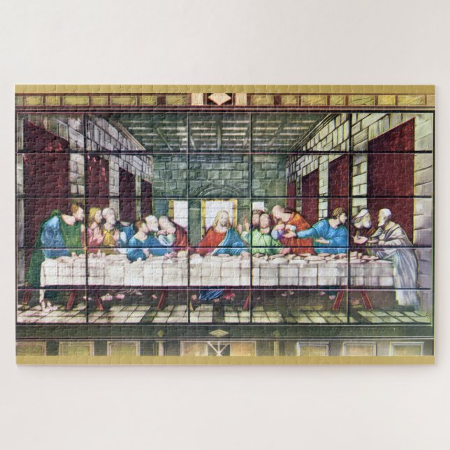 Das letzte Abendmahl Puzzle (Horizontal)