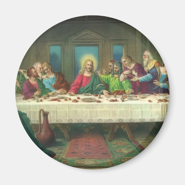 Das letzte Abendmahl stammt ursprünglich von Leona Magnet (Vorne)