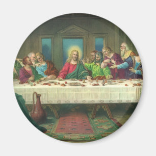 Das letzte Abendmahl ursprünglich von Leonardo da Magnet