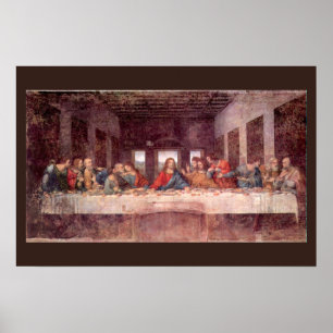 Das letzte Abendmahl von Leonardo da Vinci, Renais Poster