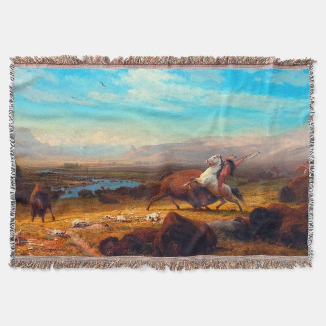 Das Letzte des Buffalo Albert Bierstadt 1888 Decke (Vorderseite)